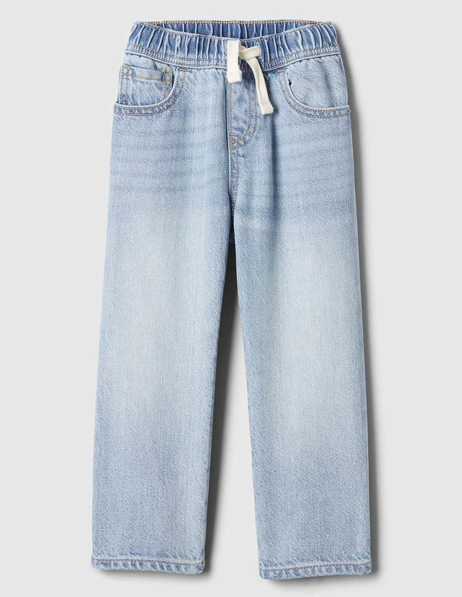 Jeans amplio deslavado para niño Jeans amplio deslavado para niño