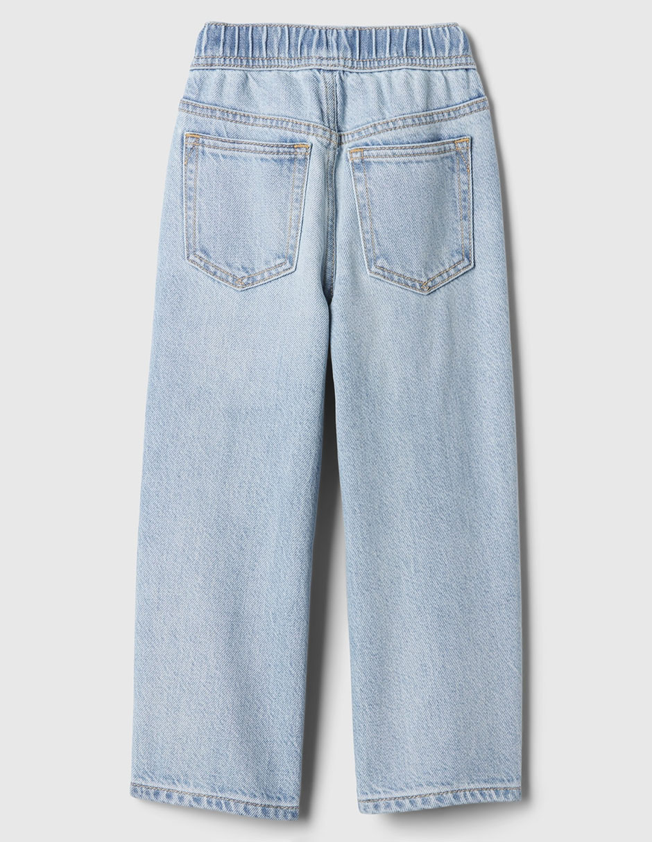 Jeans amplio deslavado para niño 2