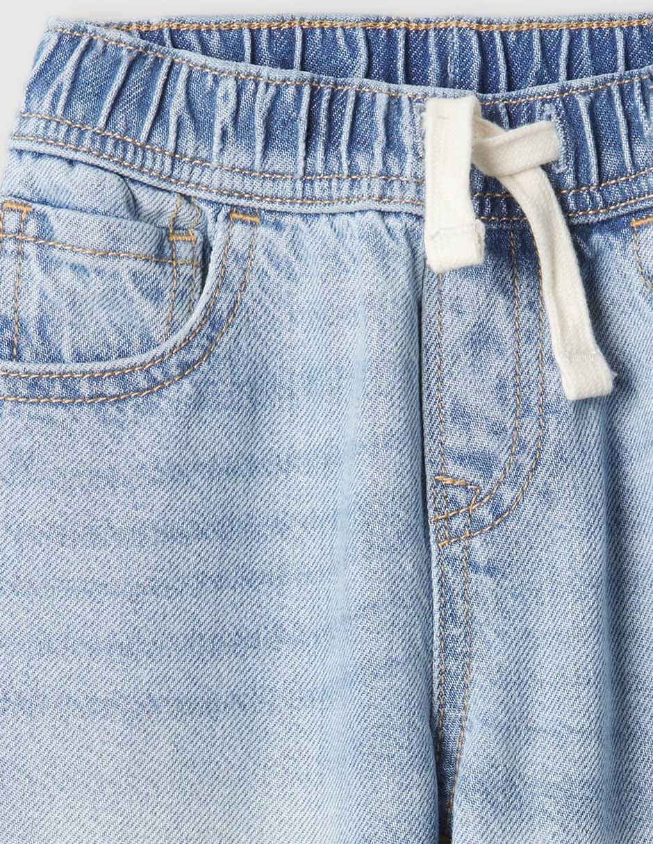 Jeans amplio deslavado para niño 3