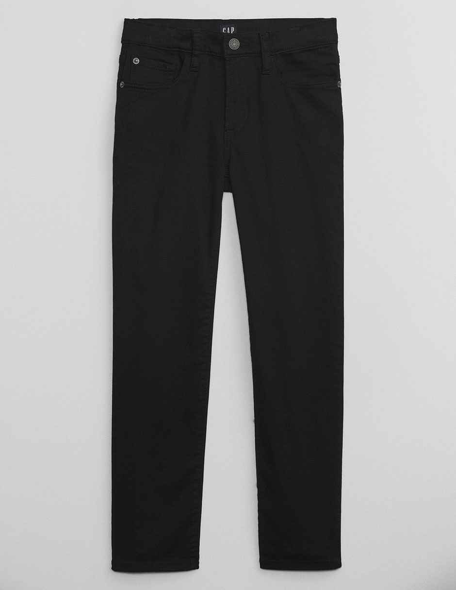 Jeans straight lavado obscuro para niño Jeans straight lavado obscuro para niño