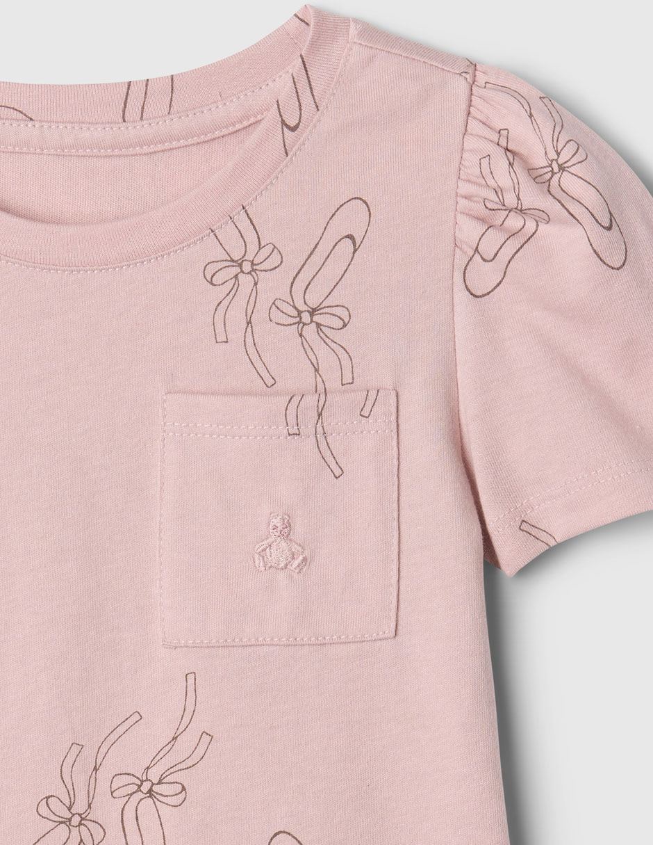 Playera manga corta para niña 3