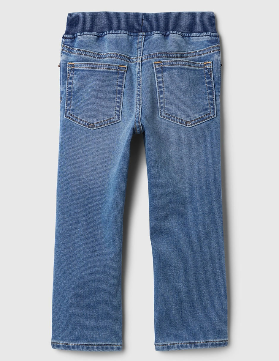 Jeans slim lavado medio para niño 2