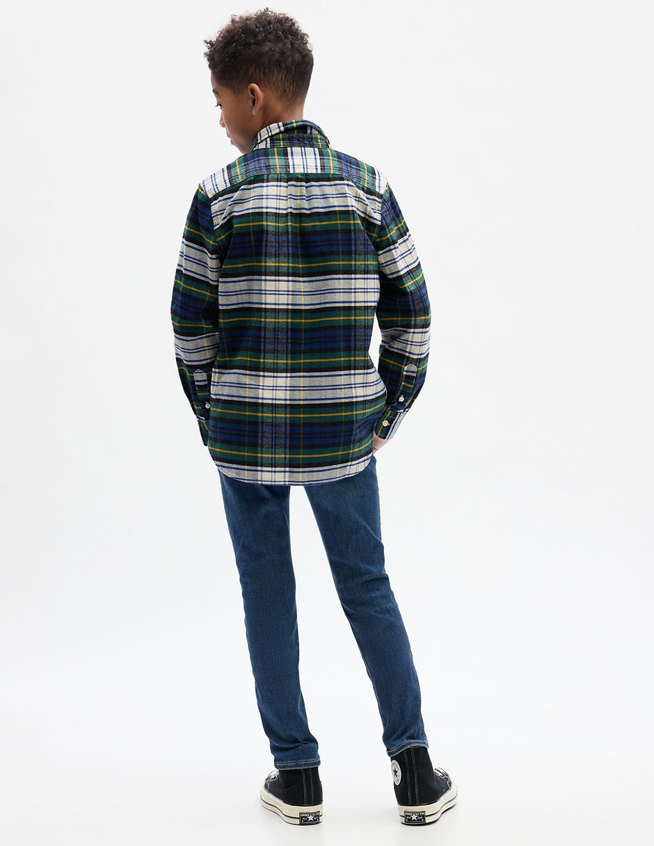 Jeans straight deslavado para niño 3