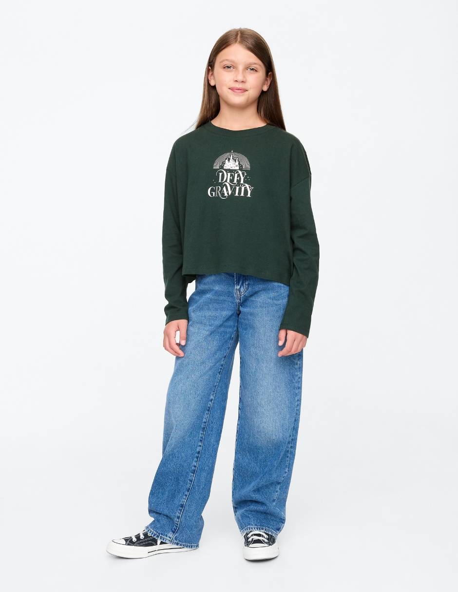 Playera Wicked X Wicked manga larga para niña 5