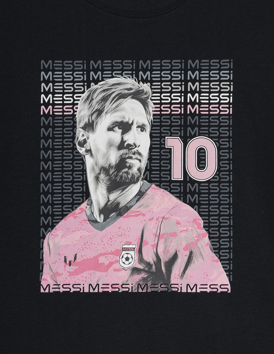 Playera Messi manga larga unisex 2