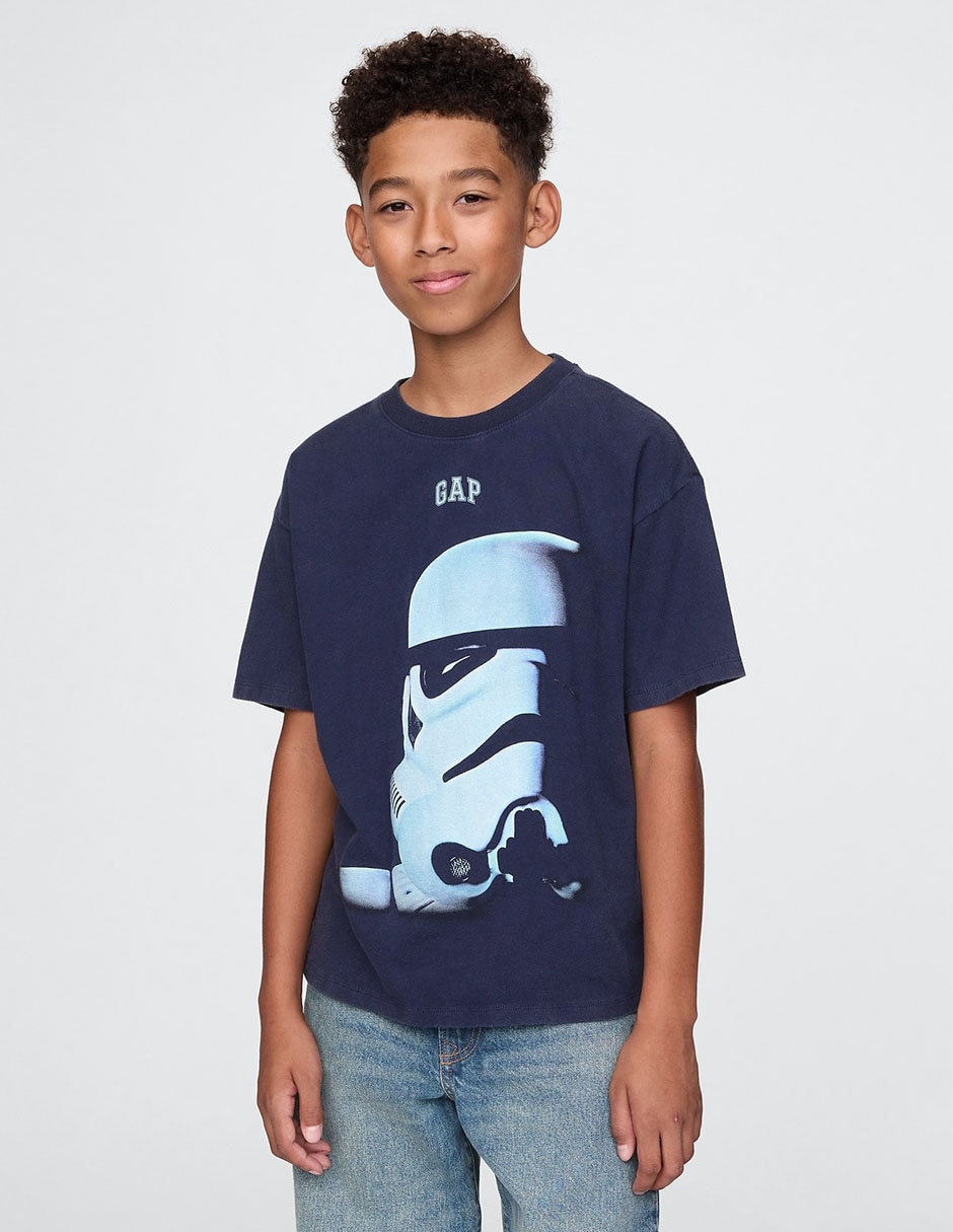 Playera Star Wars Star Wars manga corta para niño 1