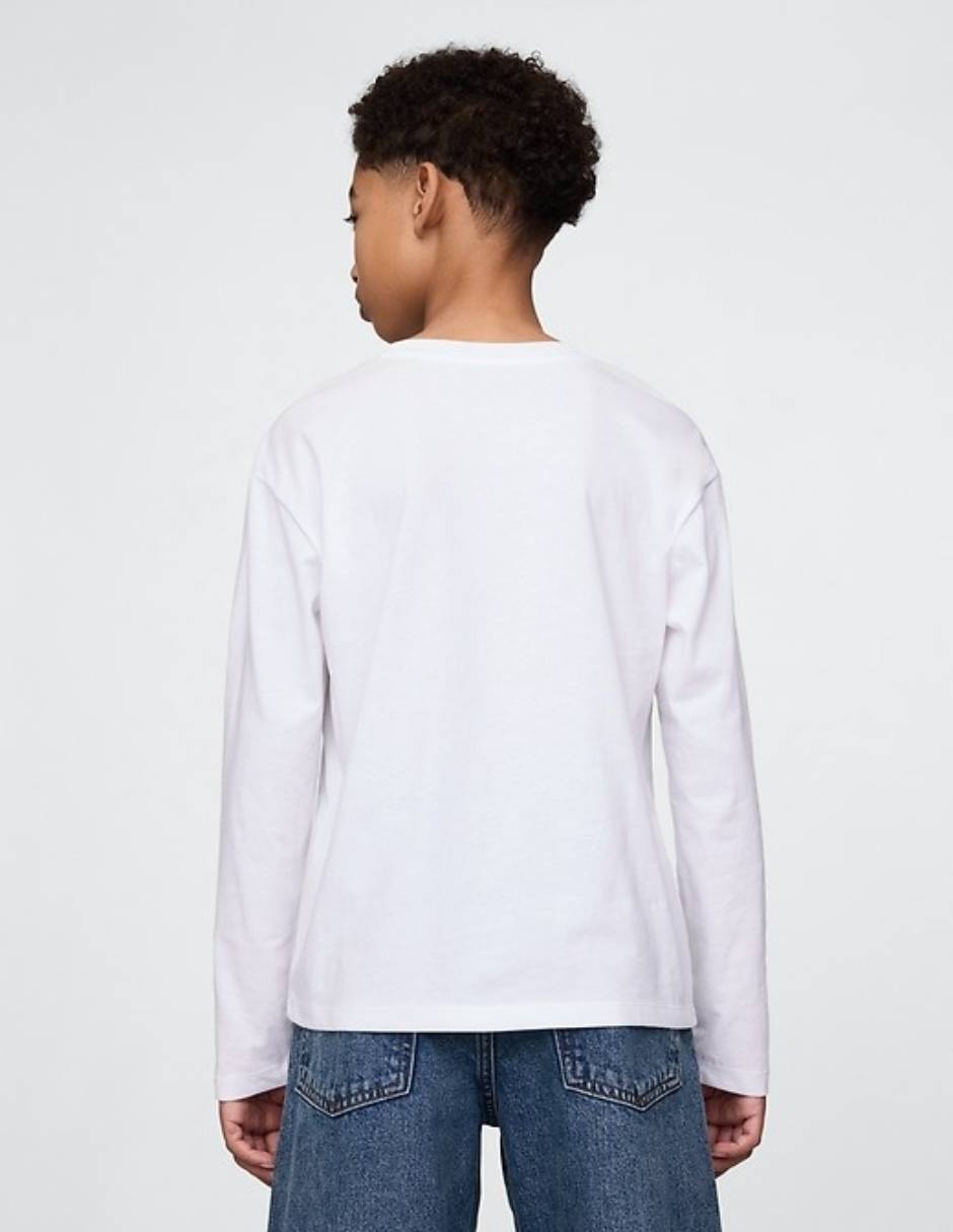 Playera Messi manga larga unisex 2