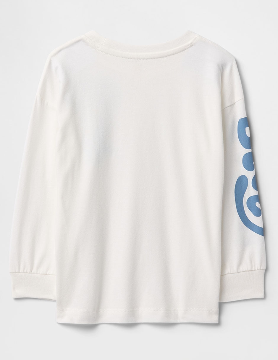 Playera Bluey manga larga para bebé niño 2