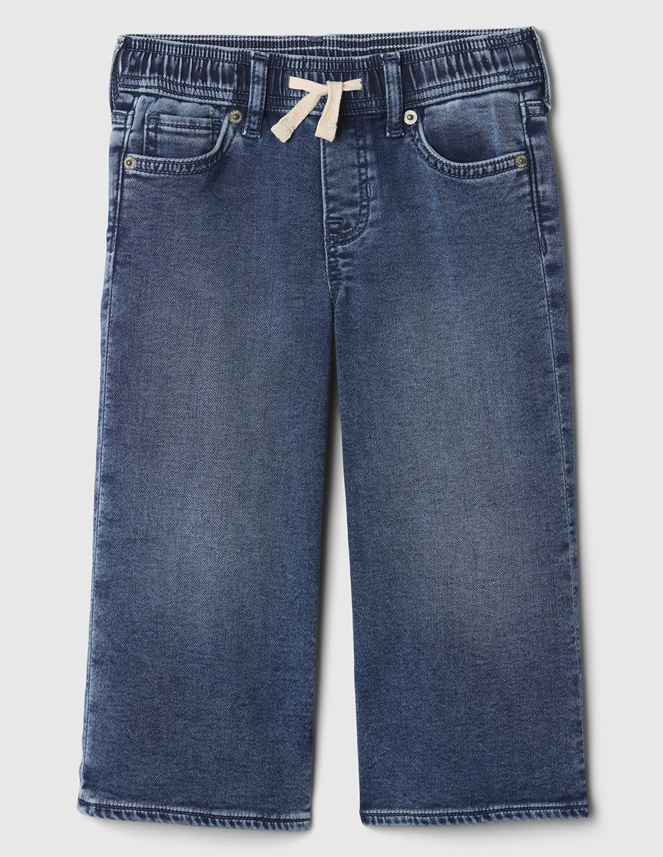 Jeans baggy Ultrasoft lavado medio para niña