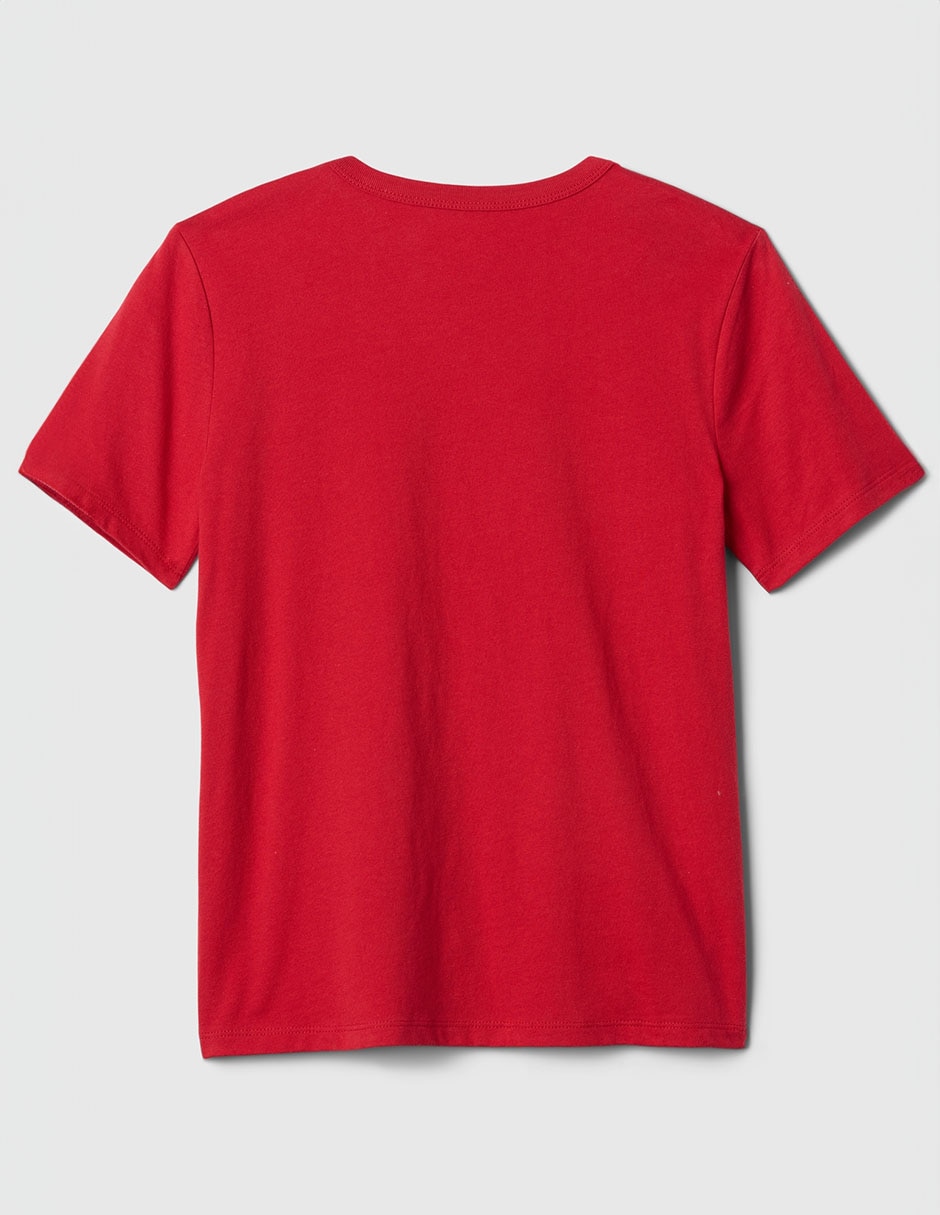 PLAYERA GAP 708370 NIÑO R, 10 AÑOS, ROJO