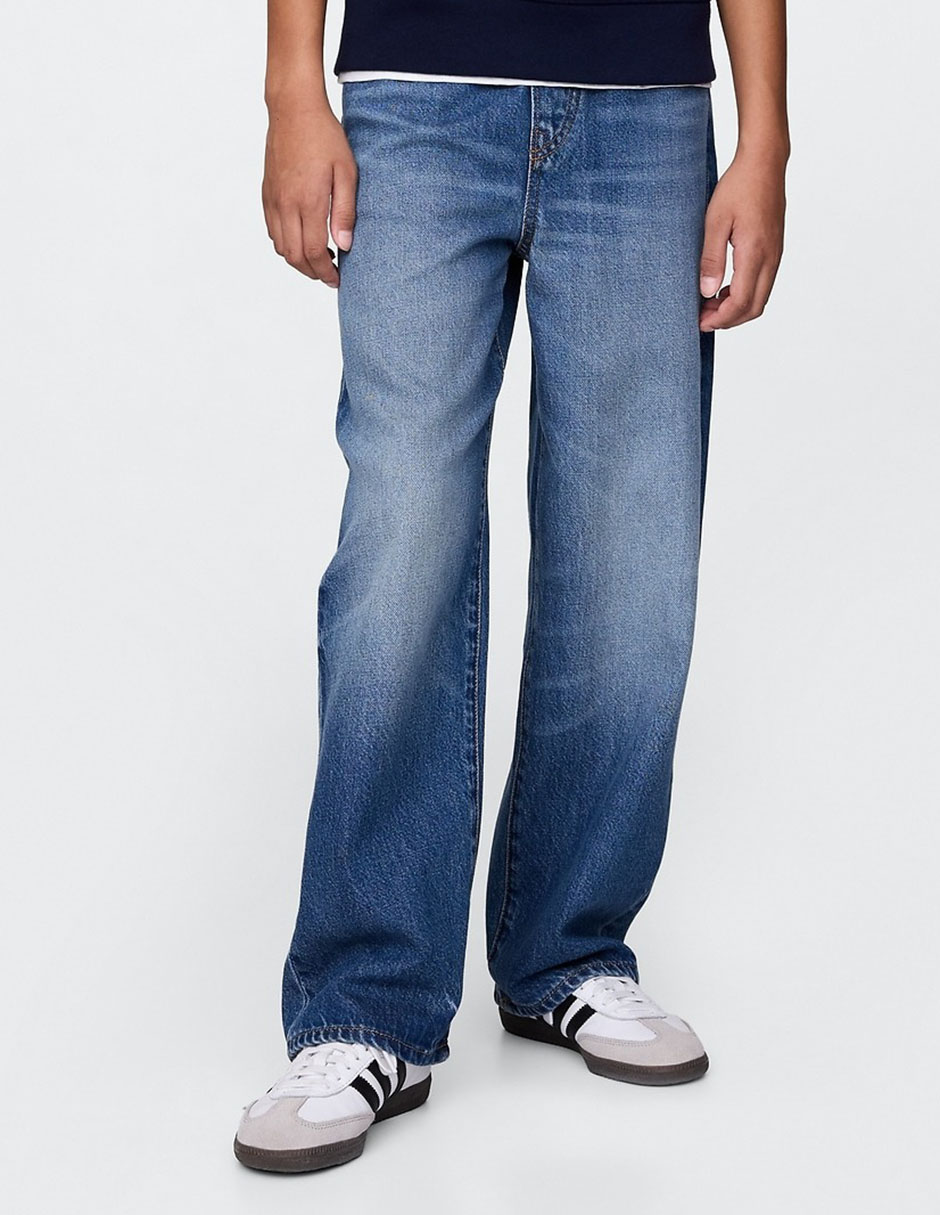 Jeans baggy Ultrasoft deslavado para niño Jeans baggy Ultrasoft deslavado para niño