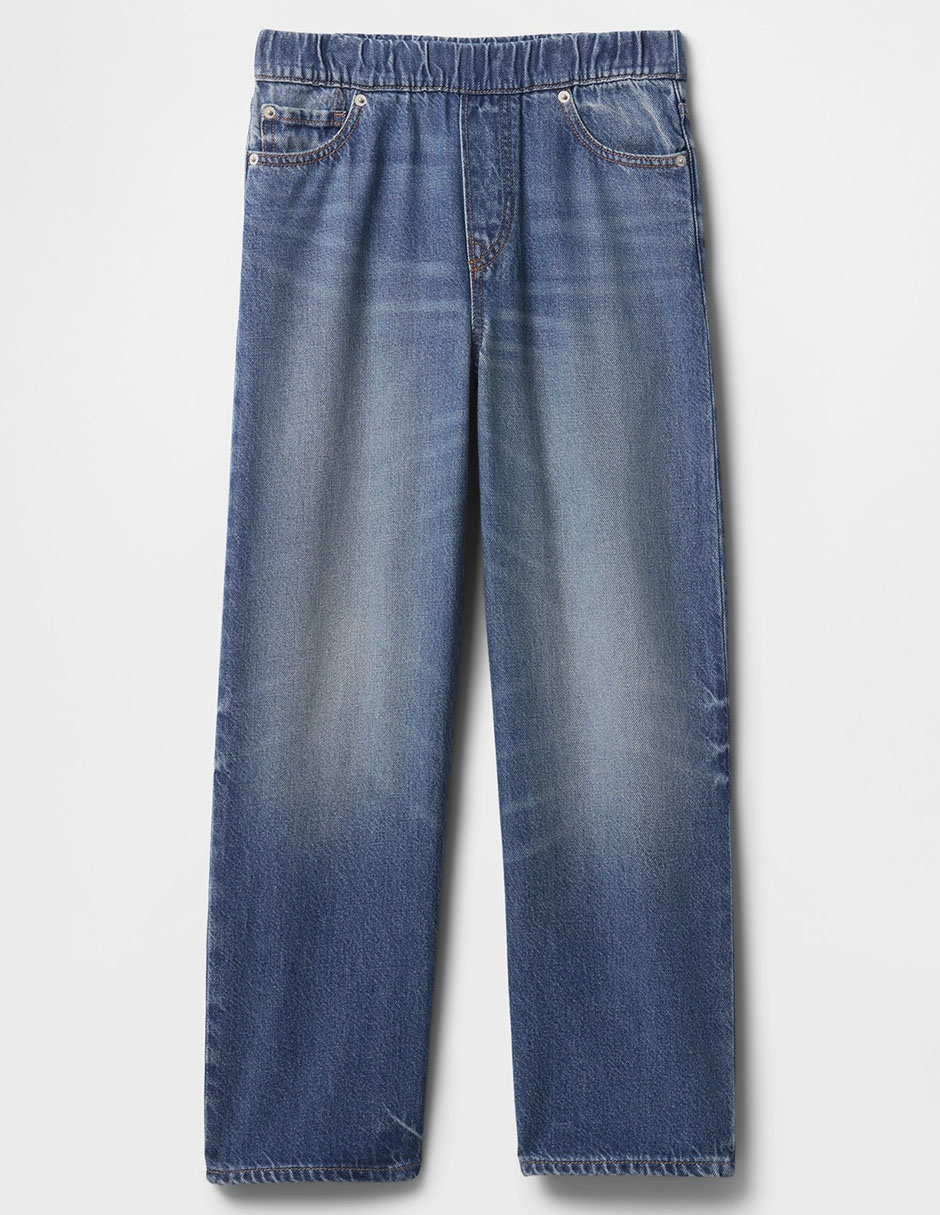 Jeans baggy Ultrasoft deslavado para niño 2