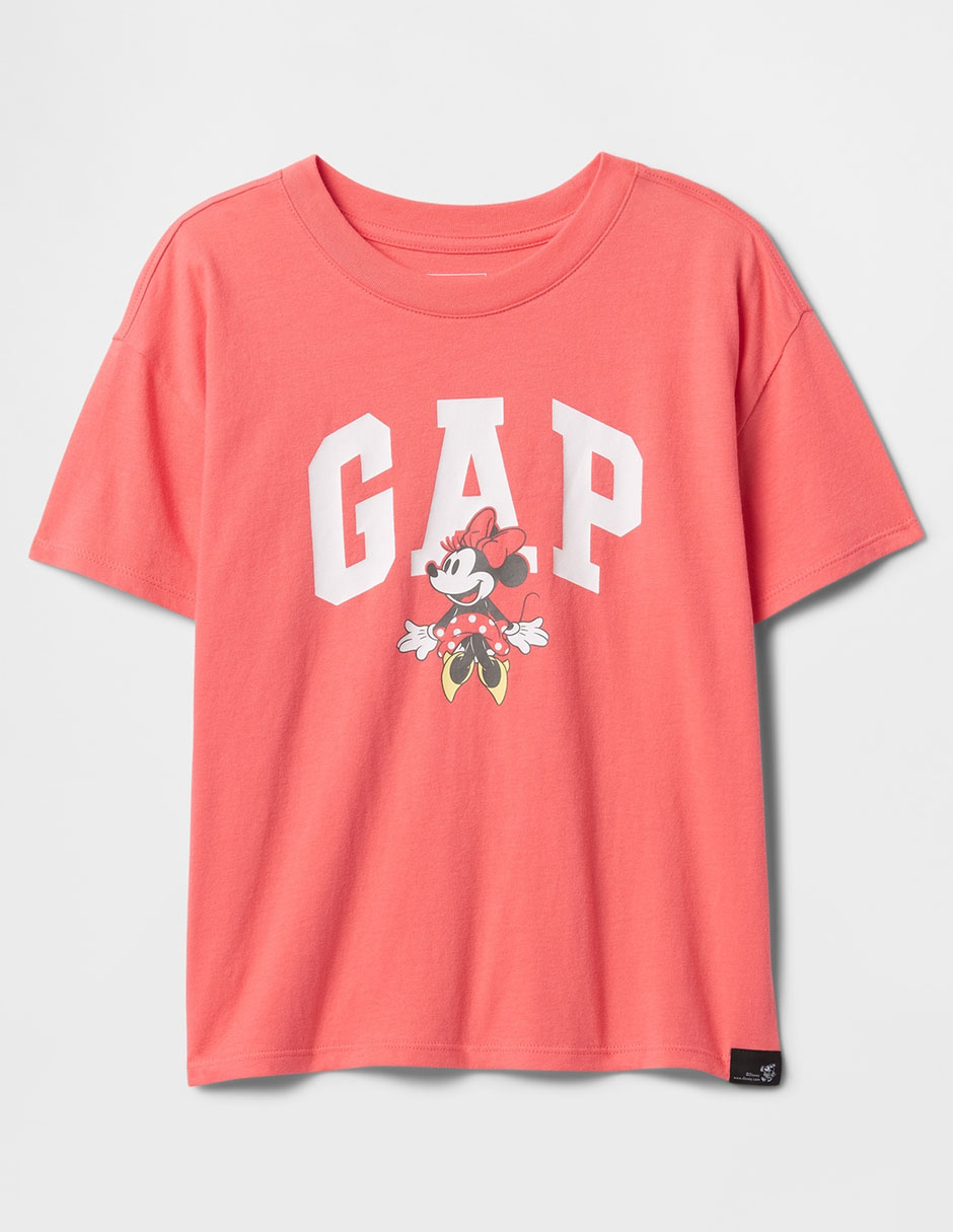 Playera Minnie Mouse manga corta para niña 1