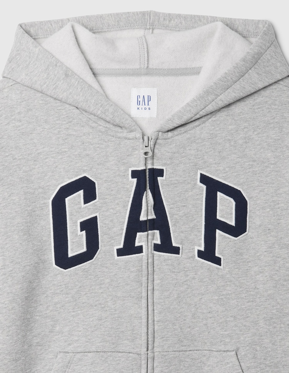 SUDADERA GAP 609295 NIÑO LO, XCH, GRIS
