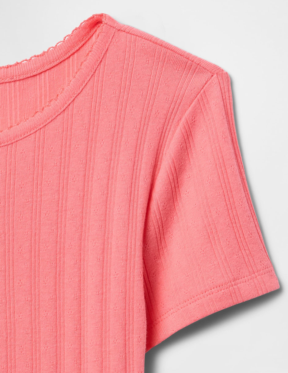 Playera manga corta para niña 4