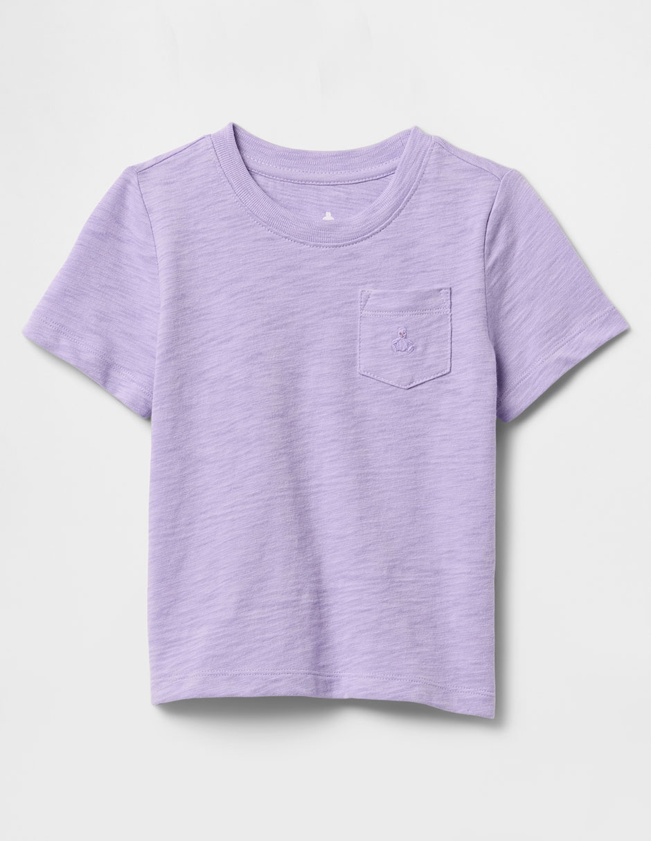 Playera manga corta para bebé niña Playera manga corta para bebé niña