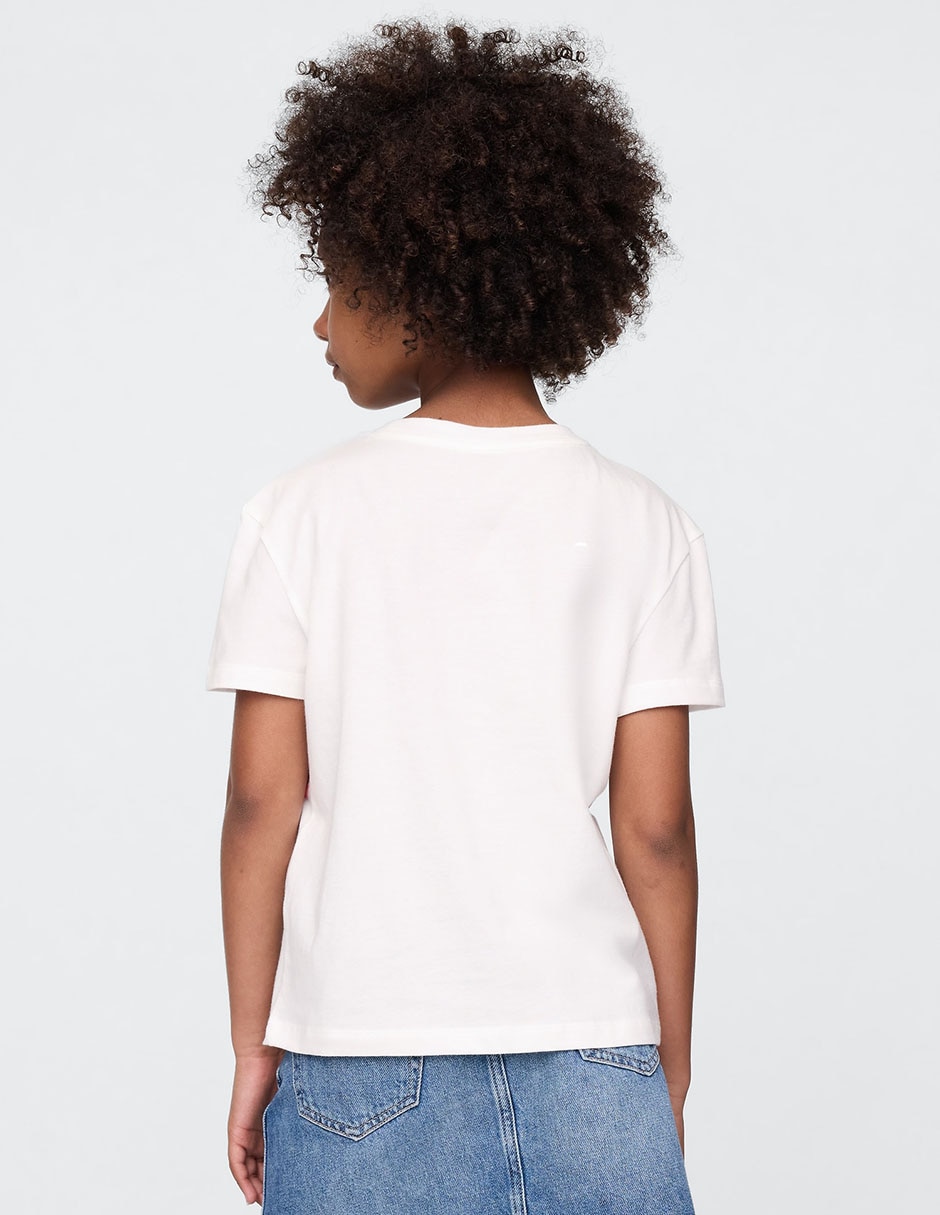 Playera manga corta para niña 3