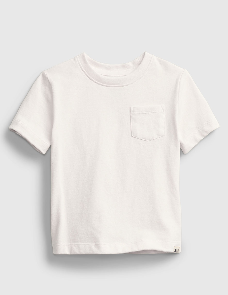 Playera manga corta para niño
