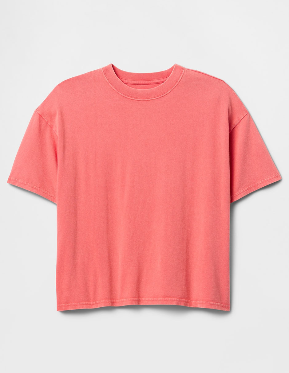 Playera manga corta para niño