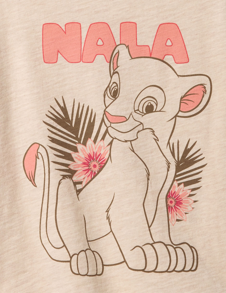 Playera Nala manga corta para niña