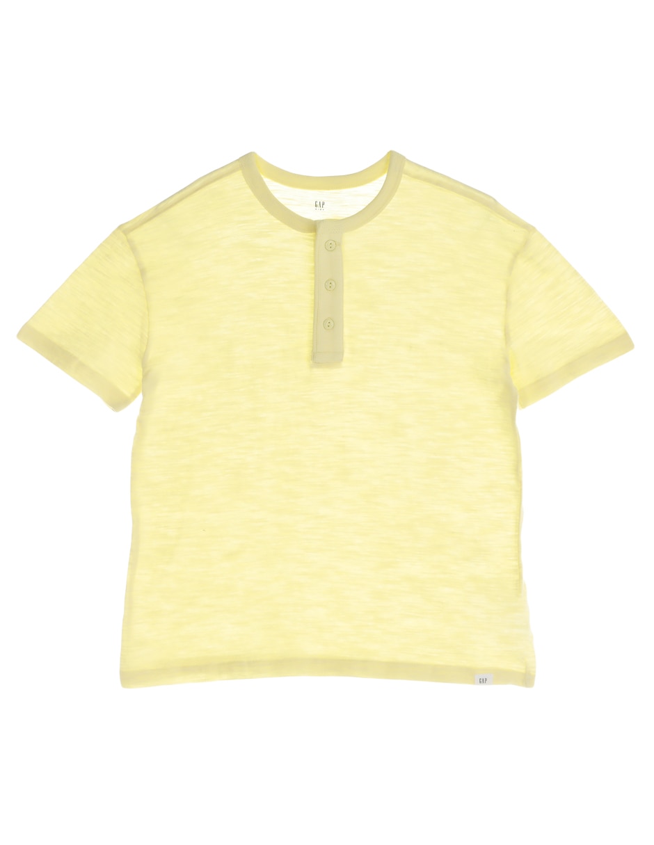 Playera manga corta para niño