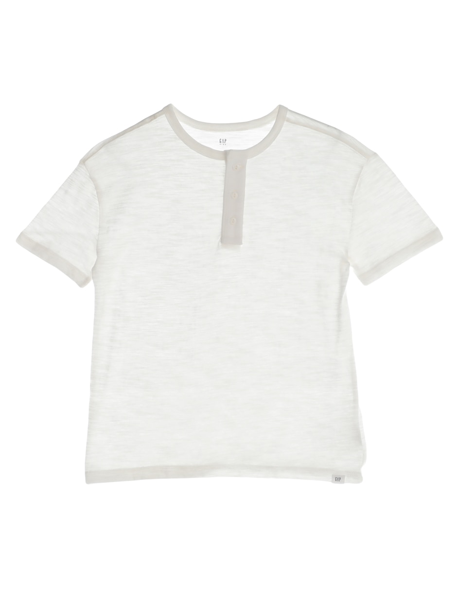 Playera manga corta para niño