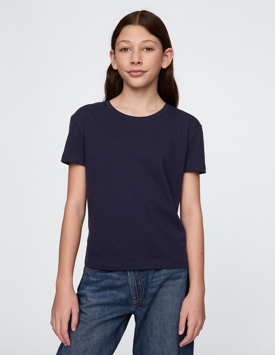 Playera manga corta para niña Playera manga corta para niña
