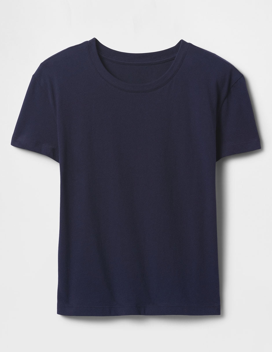 PLAYERA GAP 71672, 6-7 AÑOS, AZUL MARINO