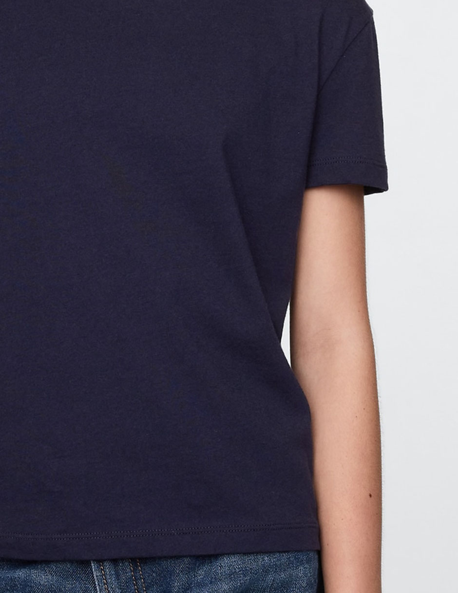 PLAYERA GAP 71672, 6-7 AÑOS, AZUL MARINO