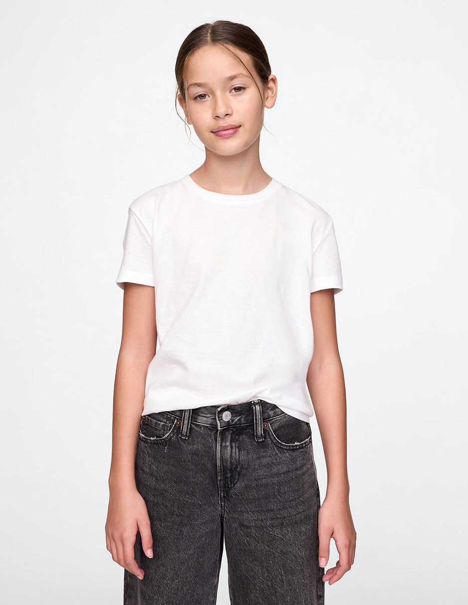 Playera manga corta para niña Playera manga corta para niña
