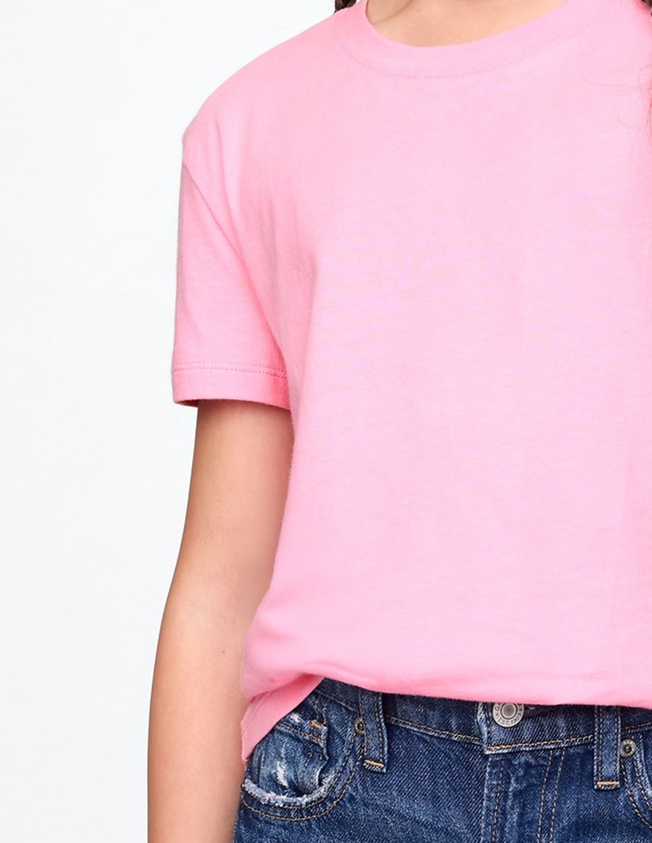 Playera manga corta para niña 3