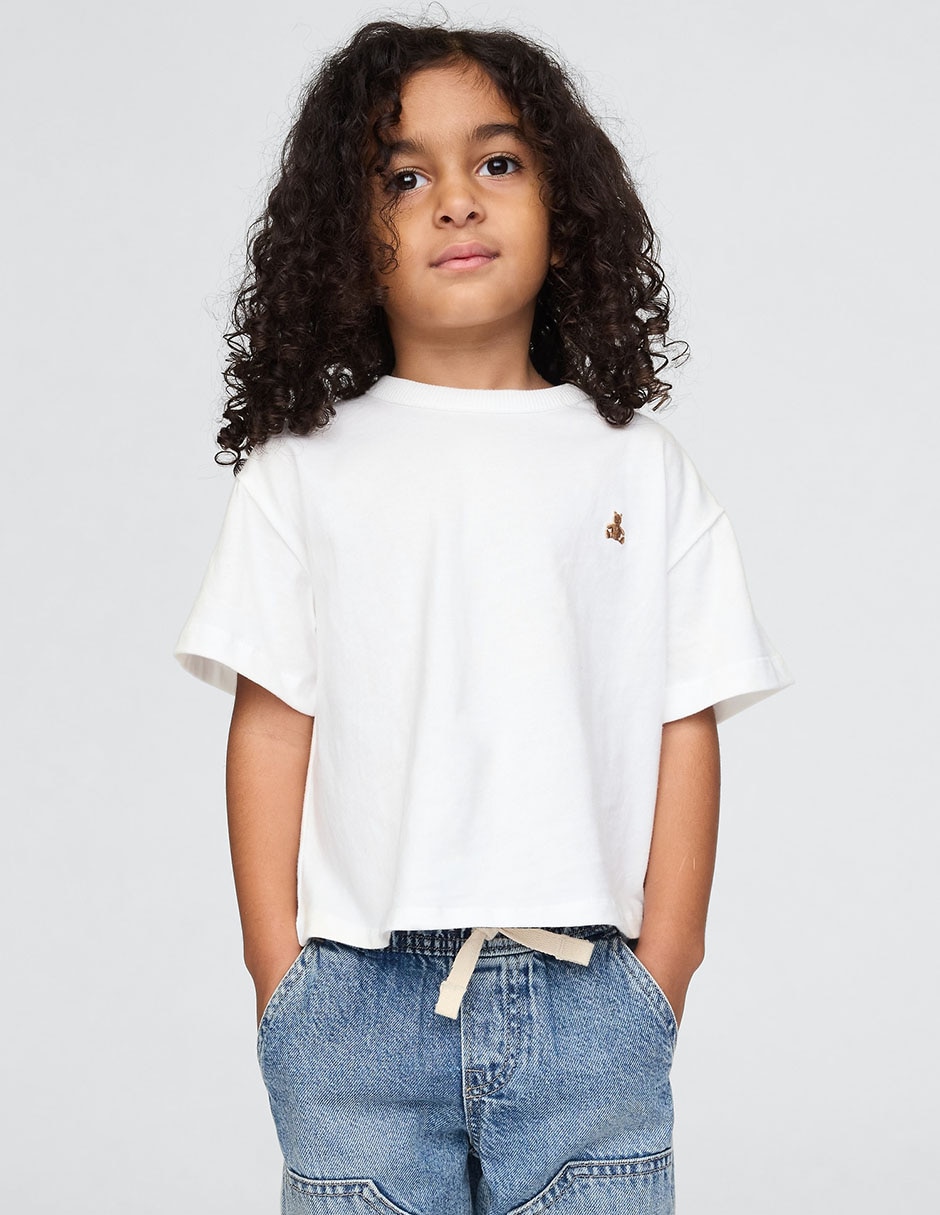 Playera Ultrasoft manga corta para bebé niña