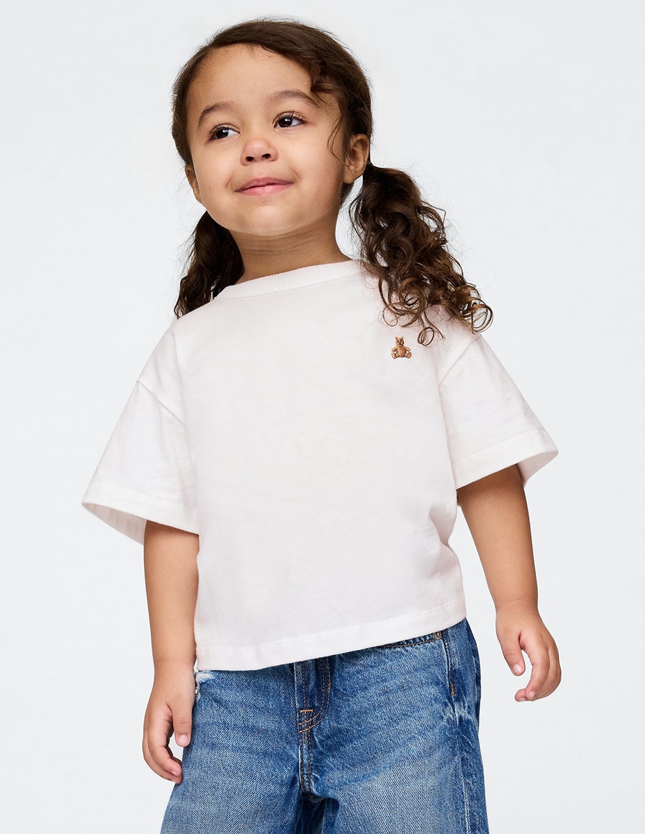Playera Ultrasoft manga corta para bebé niña 2