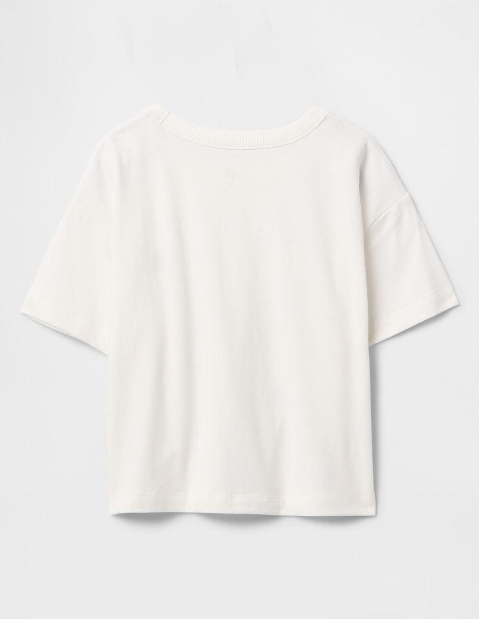 Playera Ultrasoft manga corta para bebé niña 4