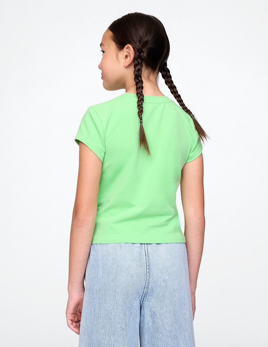 Playera manga corta para niña 3