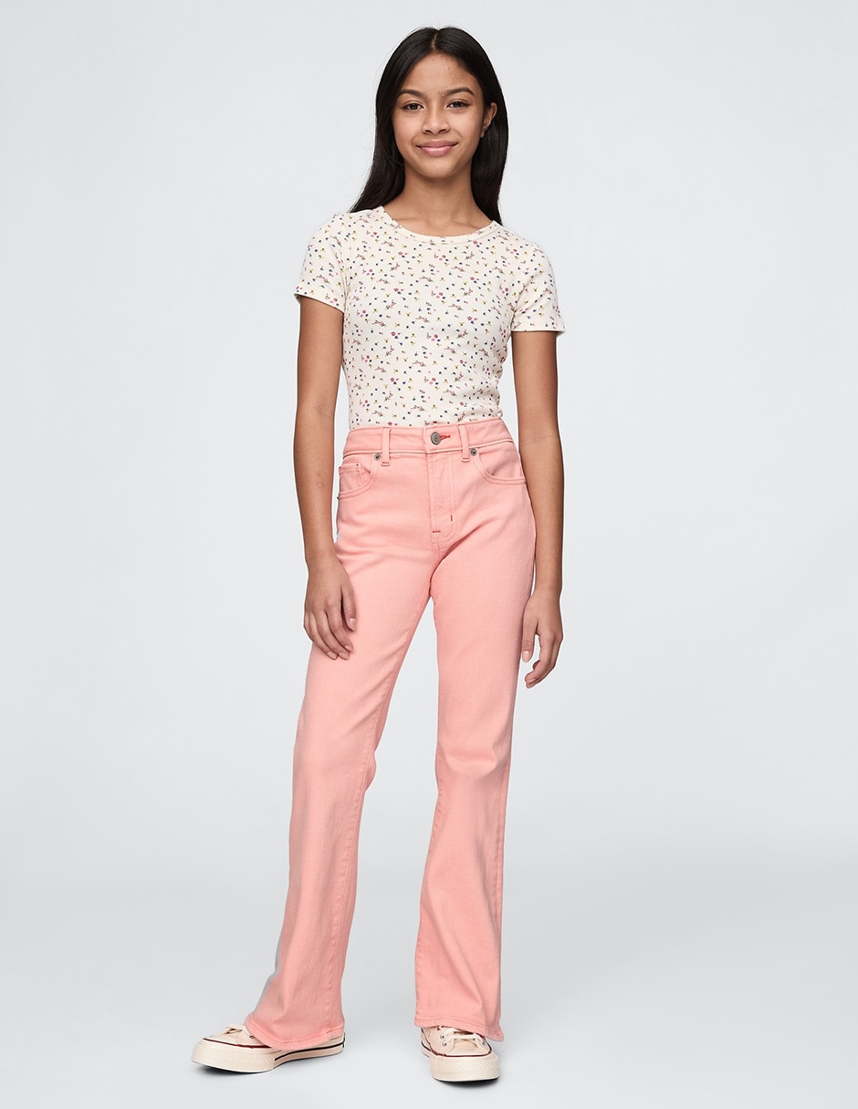 Jeans straight para niña