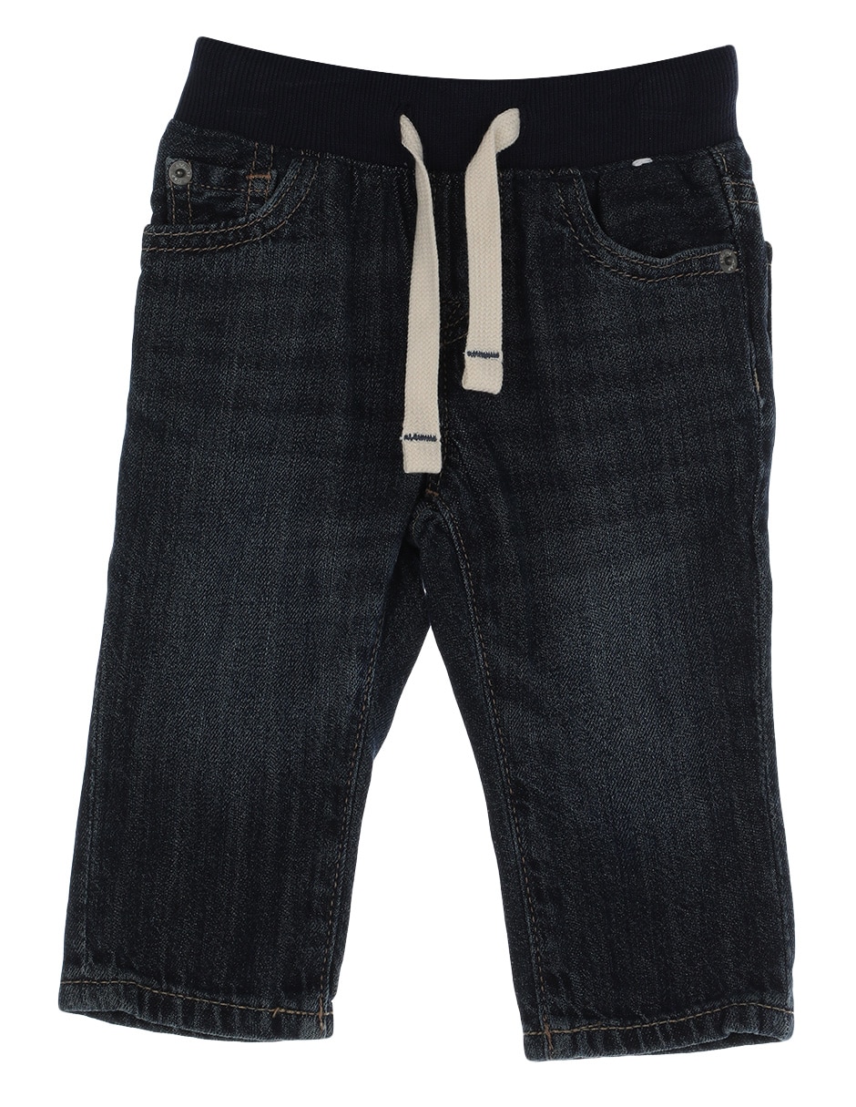 Jeans slim deslavado para niño