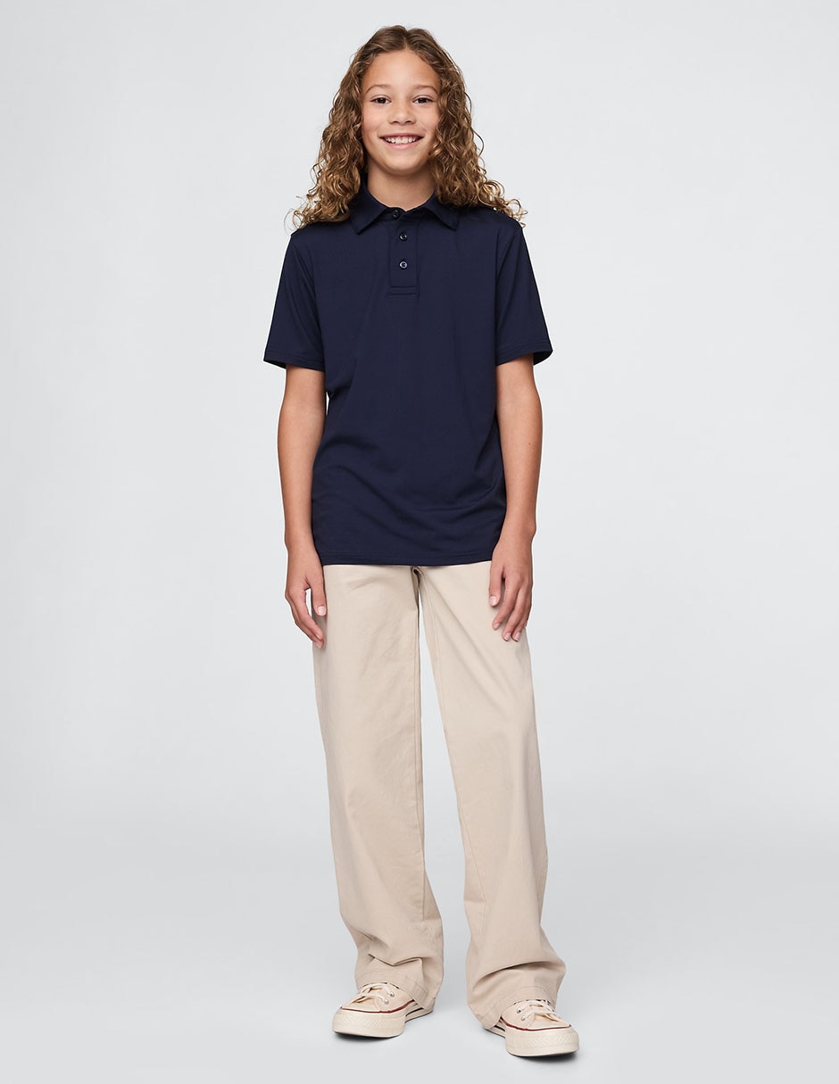 Playera tipo polo para niño 3