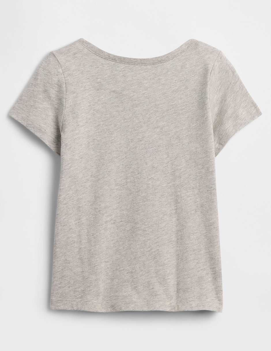 Playera manga corta para niña 2