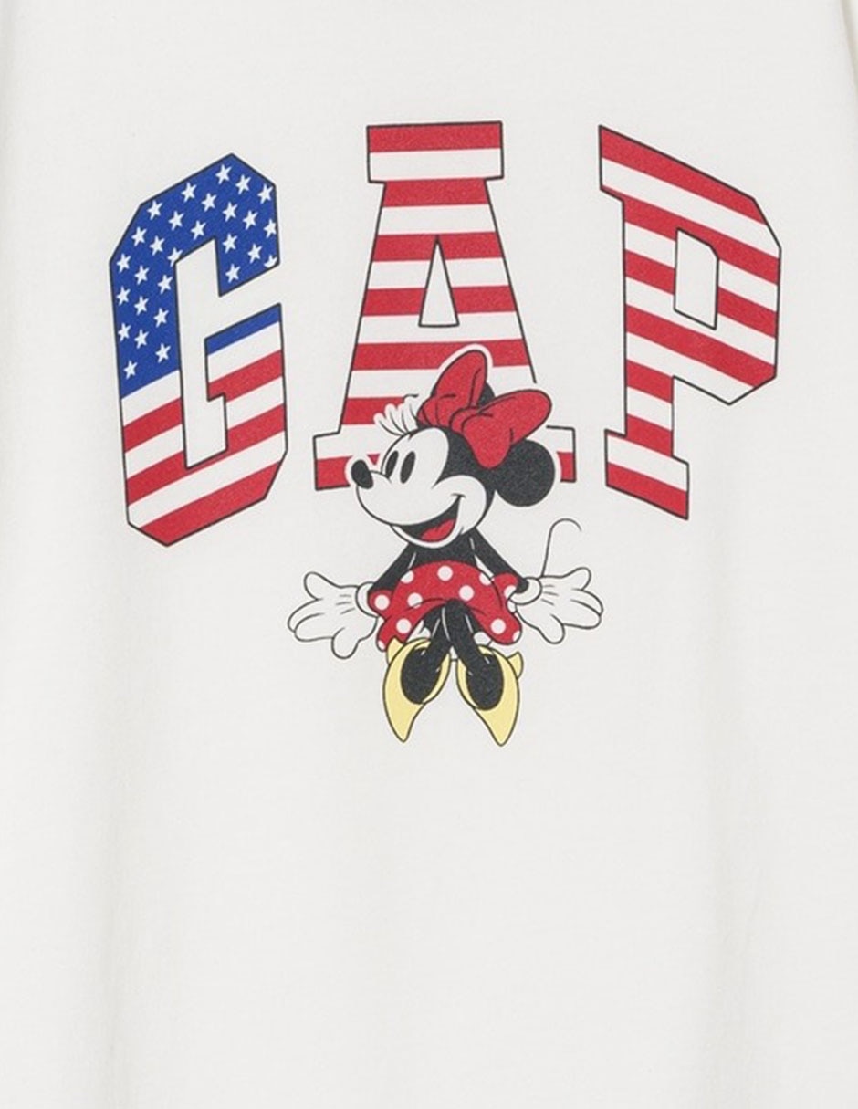 Playera Minnie Mouse manga corta para niña 3