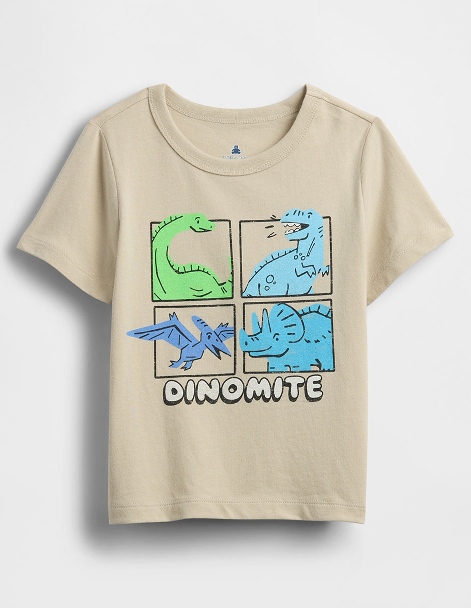 Playera manga corta para preescolar niño