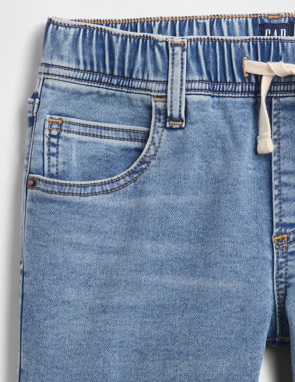 Jeans slim deslavado para niño 4