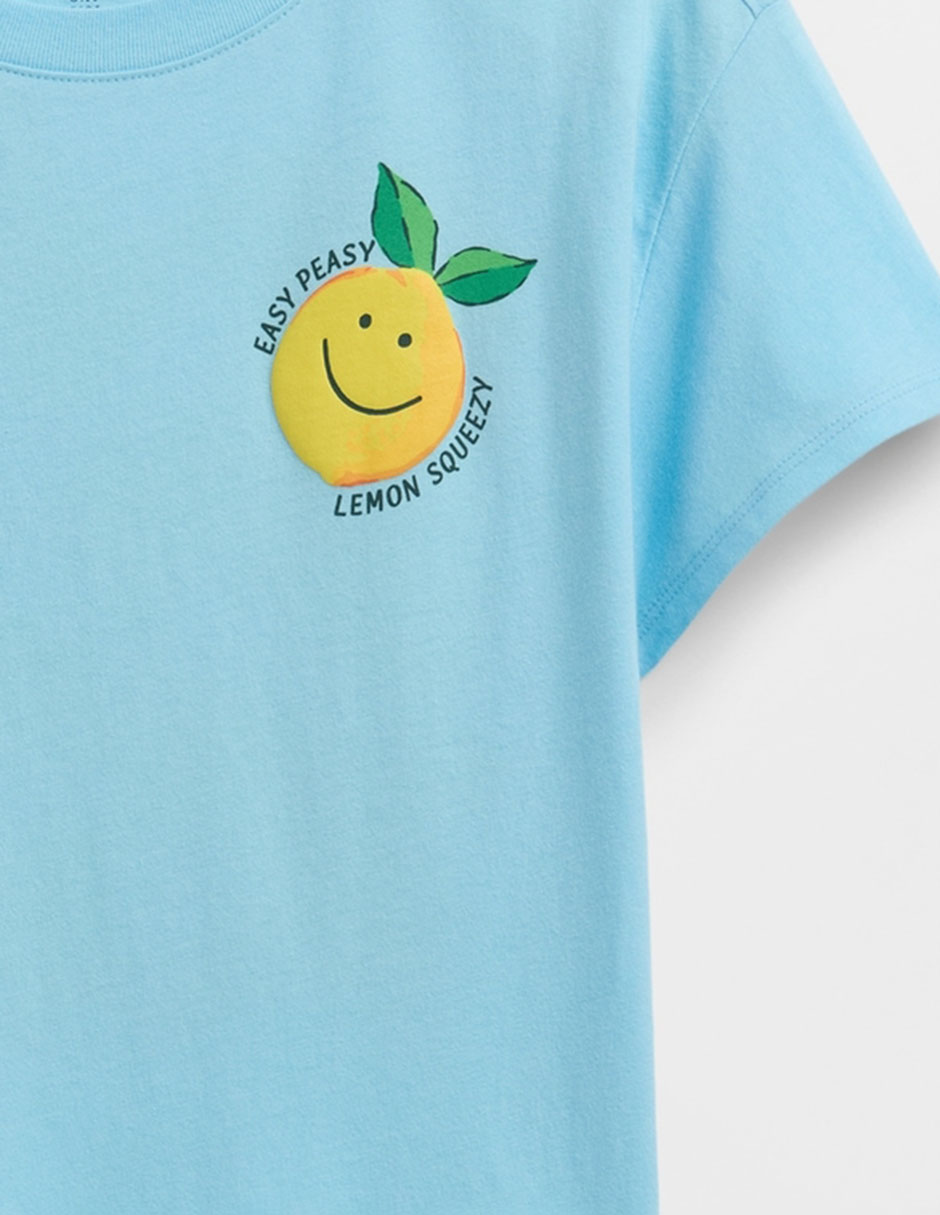 Playera manga corta para niña 2