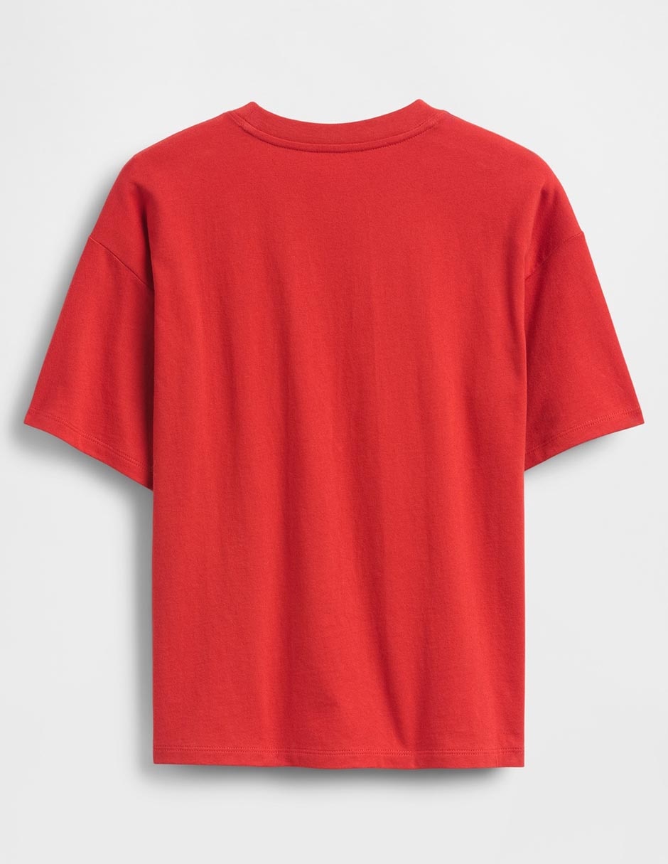 PLAYERA GAP 782451 NIÑO REGUL, M, ROJO