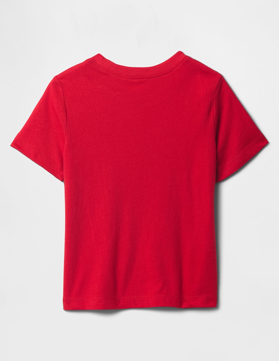 PLAYERA GAP 609749A NIÑ, 3T AÑOS, ROJO