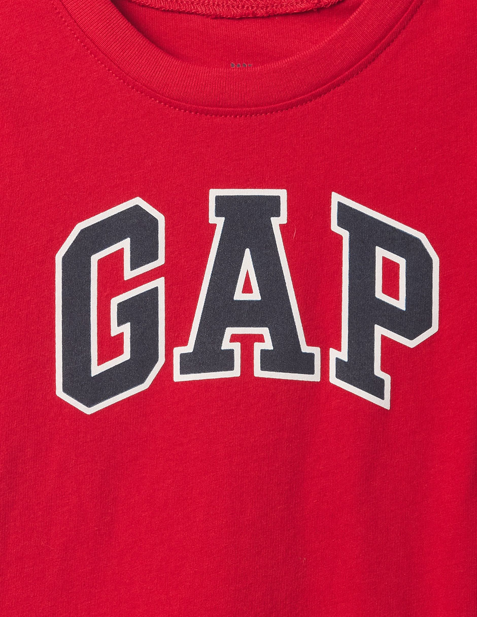 PLAYERA GAP 609749A NIÑ, 3T AÑOS, ROJO