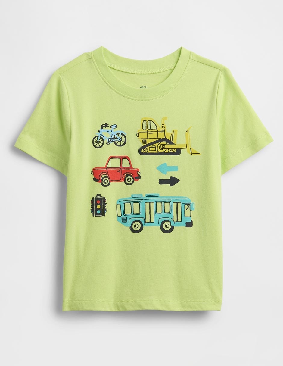 Playera manga corta para preescolar niño Playera manga corta para preescolar niño