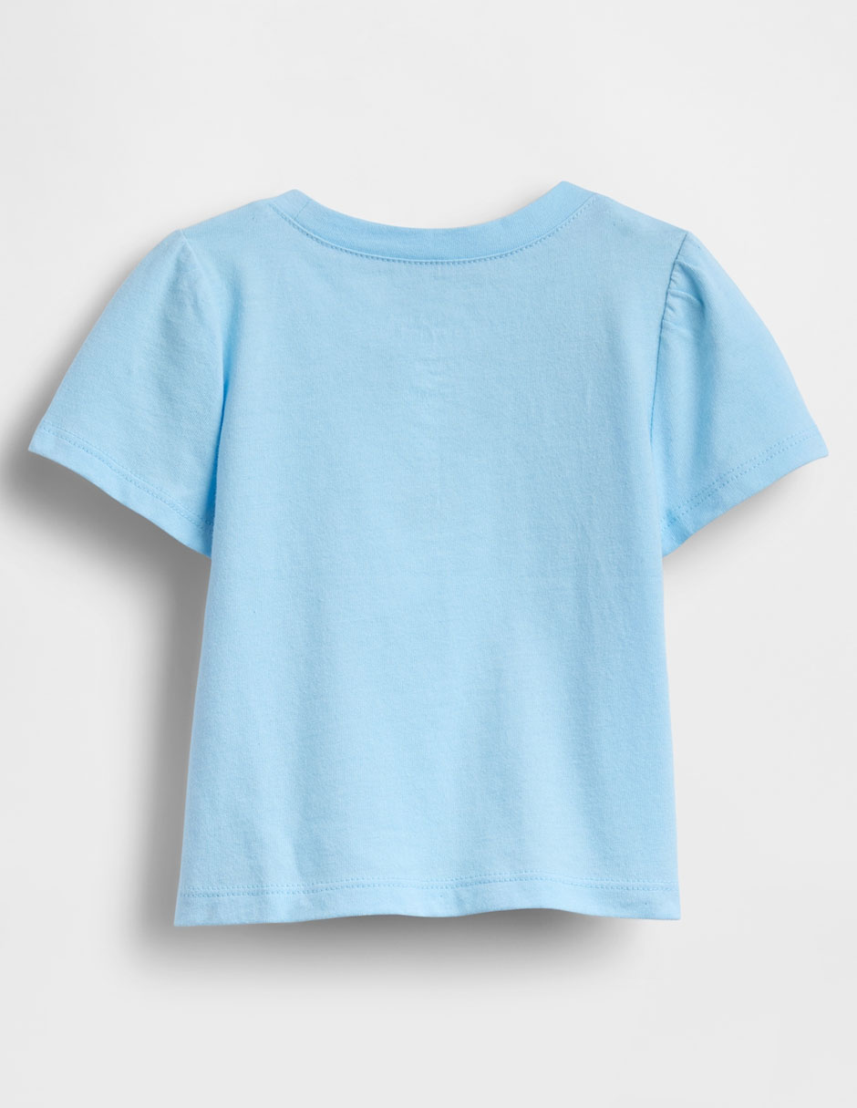 PLAYERA GAP 778402, 2 AÑOS, AZUL CLARO