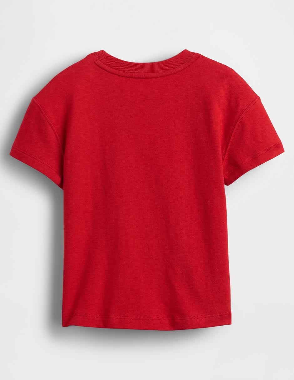 PLAYERA GAP 779644 NIÑO, 2 AÑOS, ROJO
