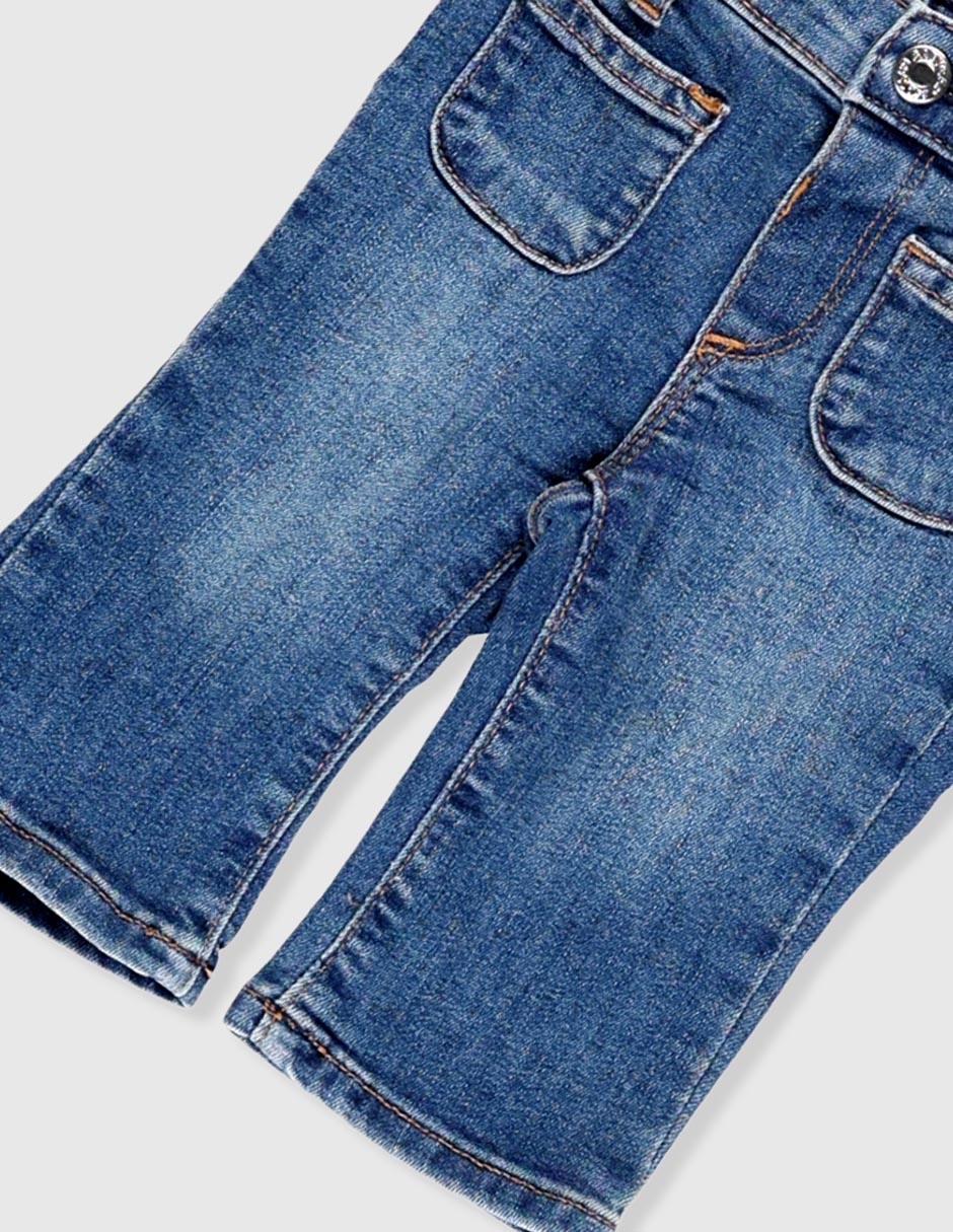 Jeans straight para bebé niña 4